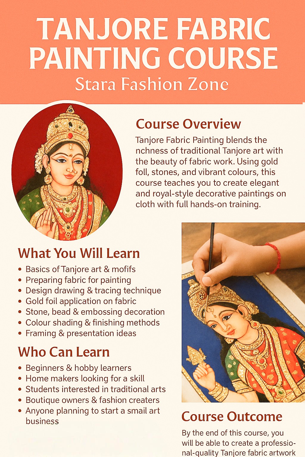 Fabric Painting Course