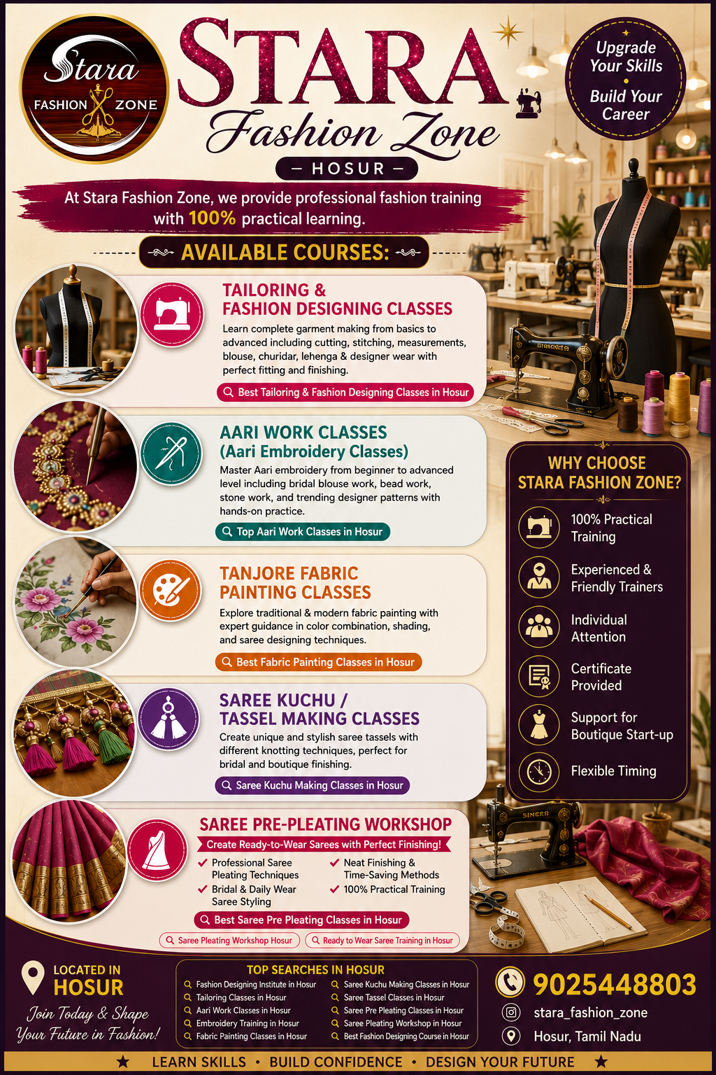 ENTIRE COURSE IN STARA FASHION ZONE